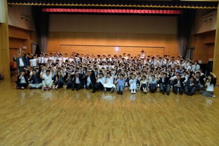 2016年6月28日　青森市立甲田中学校アオスキフューチャーズゼミ開催